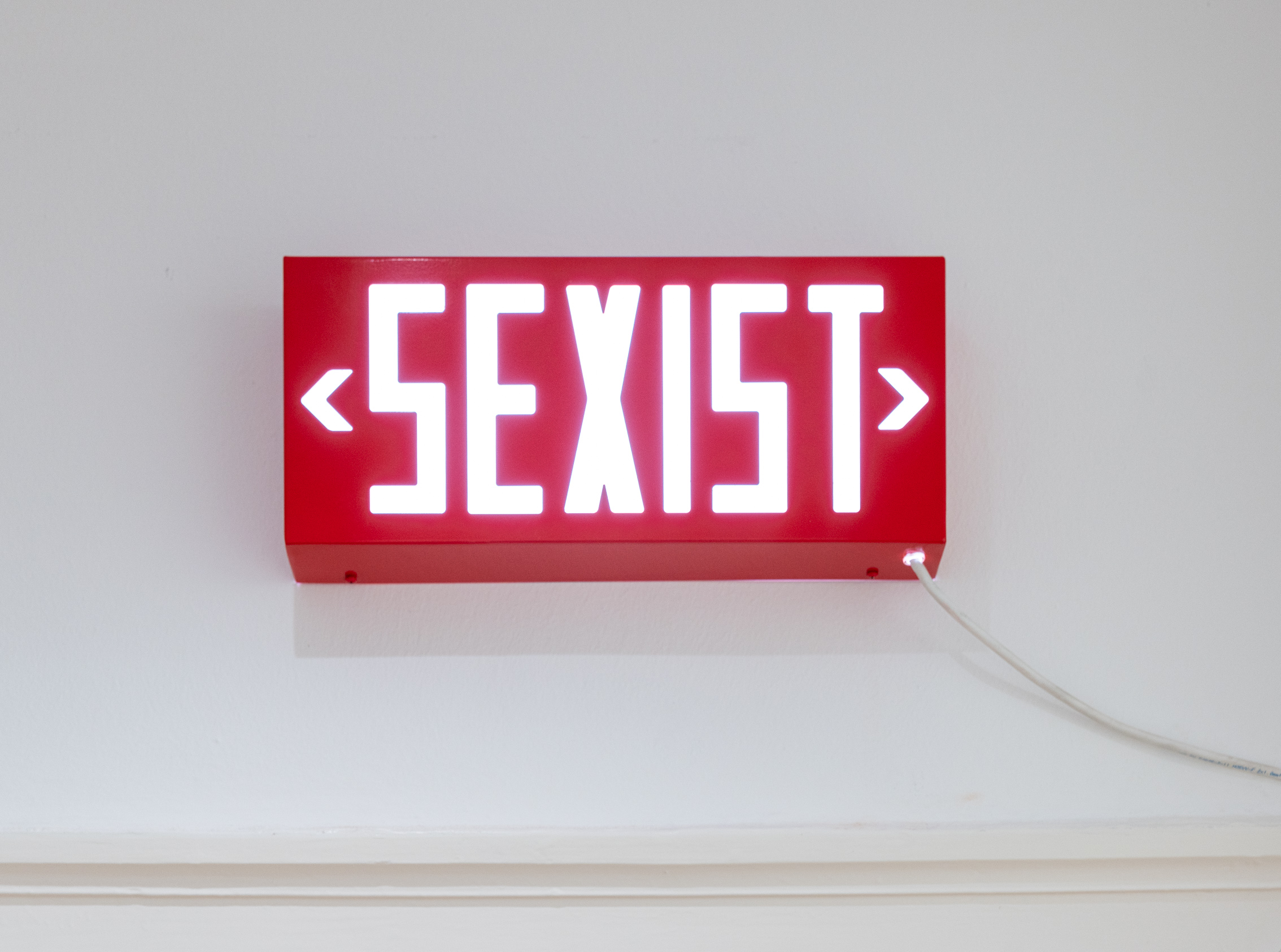 SEXIST Sign (red)